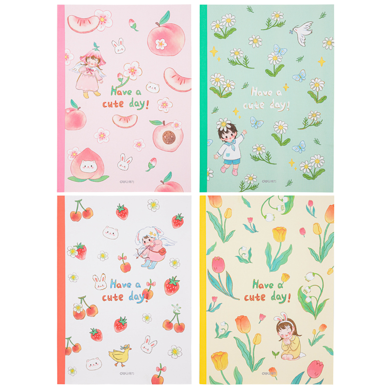 得力WB540 森屿暖暖-无线装订本